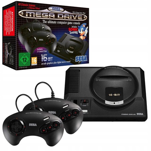 Sega mega drive mini black - sega,