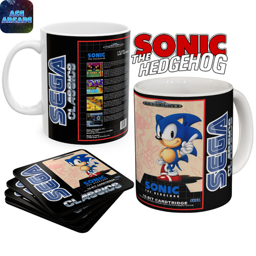 Sonic the hedgehog - sonic, mug