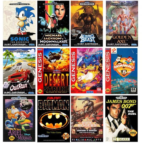 Sega mega drive - mega, cover