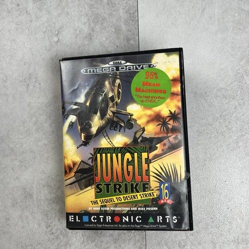 Jungle strike sega mega - jungle, drive