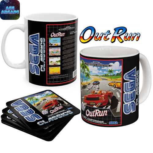 Out run gaming mug with - mug,