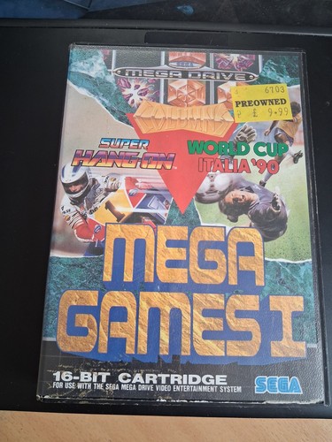 Mega games sega - sega, drive