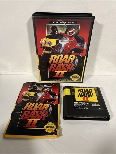 Road rash sega mega drive - rash,
