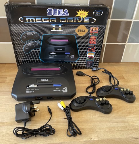 Boxed sega mega - mega, styled
