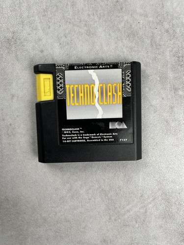 Technoclash sega mega drive - mega,
