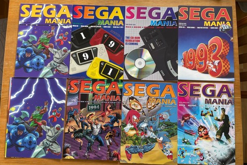 Sega mania magazine issues 7 - magazine, 1-7
