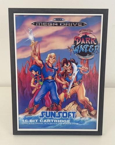 Framed sega mega - drive, pirates