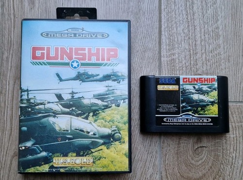 Gunship sega mega drive - gunship,