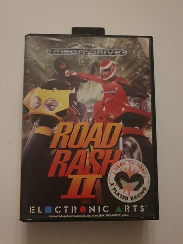 Road rash sega mega - rash, ii
