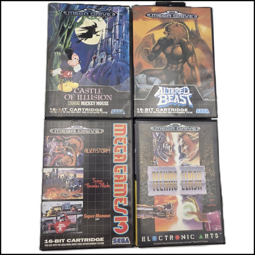 Sega mega drive boxed games - mega,
