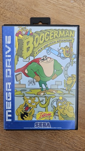 Boogerman mega drive - boogerman,