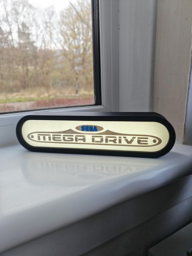 Sega mega drive retro console - mega,
